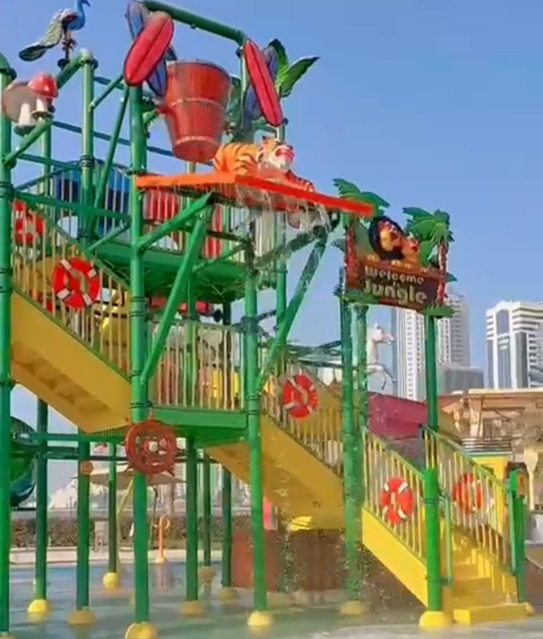 Splash Park - Now open at Al Majaz Waterfront! 